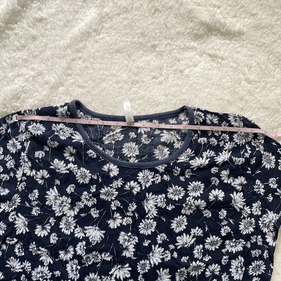 GONZO T- Shirt with Short Sleeve in Navy Blue/White Size-Large - Picture 5 of 15